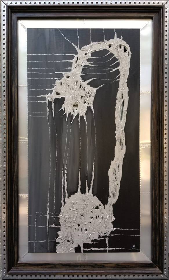 CONNECTION 1 – MIXED MEDIA – 36×60 INCHES