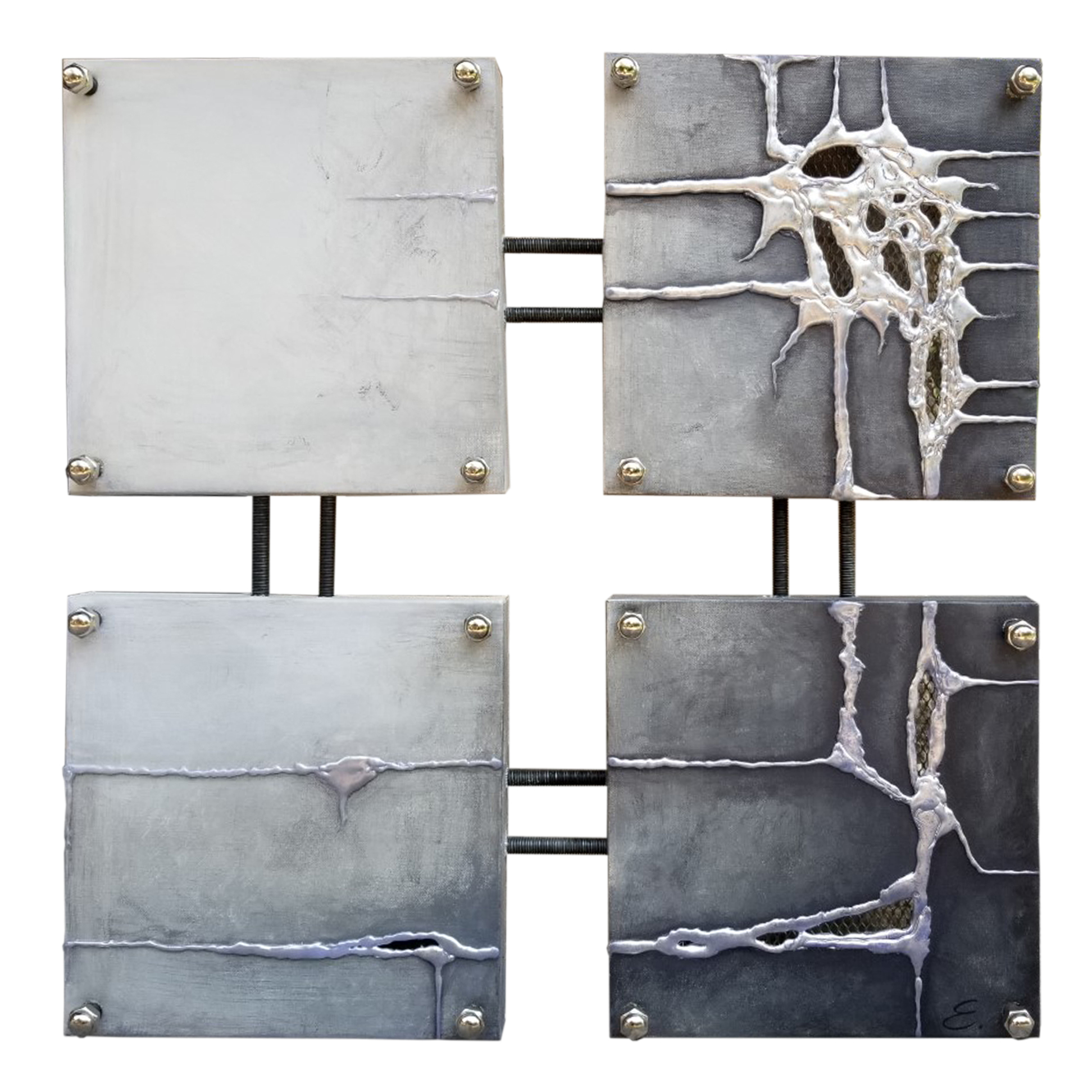 CONNECTION 3 – MIXED MEDIA – 27×27 INCHES