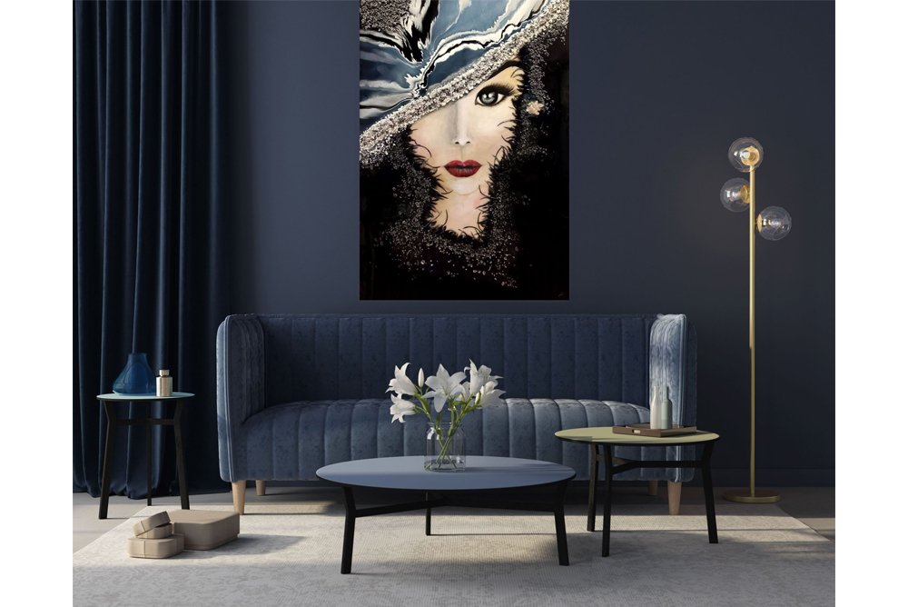 Ice Queen – 72×48 inches